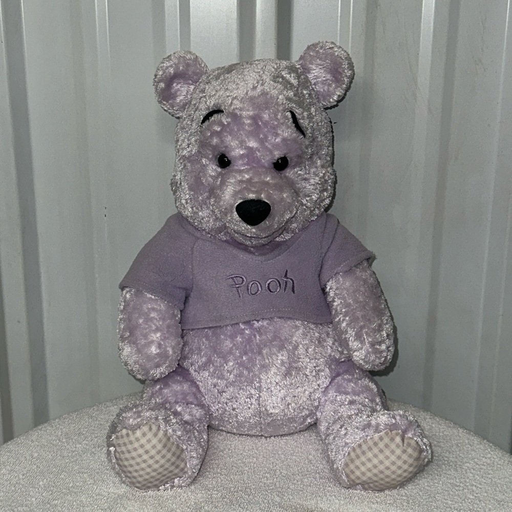 Disney Store Winnie the Pooh Pastel Lavender Purple Sugar Sweet Collection